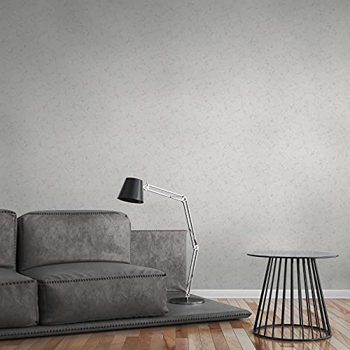 A.S. Création Vliestapete Greyvolution Betontapete Tapete in Betonoptik 10,05 m x 0,53 m weiß 377715 3777-15