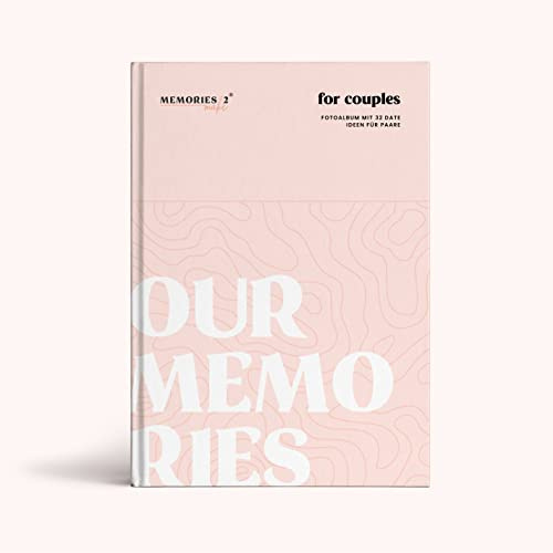 Memories2Make® Challengebuch für Paare I 32 Dates hinter Rubbelfeldern I Mehr Quality Time & Intimität I Bucketlist Pärchen, Beziehungen I Geschenkidee Weihnachten, Jahrestag, Geburtstag