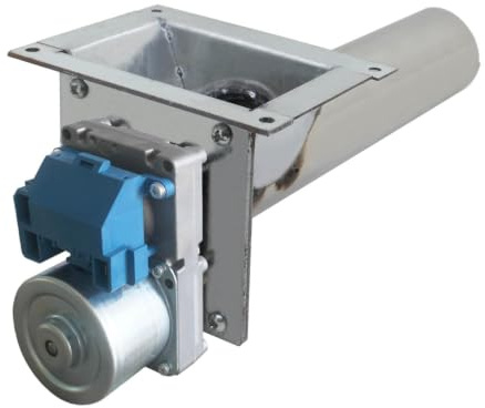 Tornillo sinfin motor sinfin pellets estufa 2rpm 3.5 rpm kit para carga pellets motorreductor pellet alimentación biomasa cargador (2 rpm)
