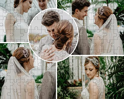 Puzzle Personnalisé avec Votre Photo 1000/500/300/120 Pièces Adultes et Enfants en Bois-Puzzle en personnalisé à partir de Votre Propre Image,Cadeau personnalisé - Cadeau Original