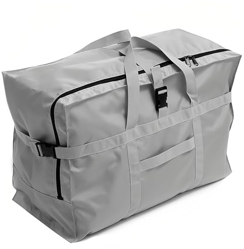 Arxus Bolsa de Viaje Grande, 120L Plegable Bolso de Mano Fin de Semana Hombre y Mujer para Viajes Avión Camping Mudanzas