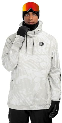 SIROKO - Snowboardjacke W1 Tremblant - XL - Weiß/Perlgrau