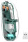 UrChoiceLtd Ratón inalámbrico Bluetooth T900, ratón inalámbrico Delgado multidispositivo (Modo Dual: BT 5.1/5.2+2.4G), batería de 400 mAh 2400 dpi Ratones ópticos USB Transparentes (Verde)