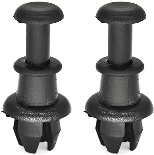 2 STÜCKE Kofferraum Hutablage Clips Pins, Hutablage String Clips Kompatibel für Seat Altea Arona Ibiza 6L 6J 6F Kompatibel für A3 S3 MK2 8P 8V Q5 SQ5 8R MK1 Kunststoff-Autohalterungen