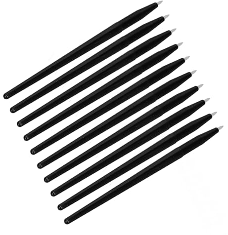 10 Stück Weiche und Langlebige Silikon-Eyeliner-Pinsel, Tragbare Make-up-Werkzeuge für Augen-Make-up