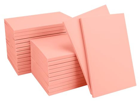 25 Pcs 4x6 Rubber Carving Blocks, Linoleum Blocks, Stamp Carving Blocks for Printmaking, Linocut Artists, Crafts and More,(Pink) by KUKLIPJIM.
