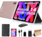 fezawio Tablet 10 Pulgadas Tablets Android 14, 22GB Ram+128GB ROM Octa-Core Tablets 5G WiFi, 8000 Mah, (1tb TF) Tablet con Teclado y RatóN + un año de Seguro contra Rotura de Pantalla- Golden