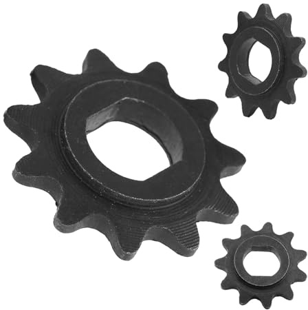 Piñón de 11 dientes, piñón de accionamiento 11 dientes - Motor de dientes 11T, accionamiento, piñón de cadena 25H | Piñón de engranaje de cadena 25H para reemplazo de piezas del motor de Scooter