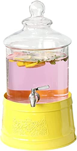 Dispensador de Bebidas de Mesa Dispensador de bebidas, Dispensador de cerveza, Dispensador de jugo de barril de cerveza, Dispensador de bebidas de latas de vidrio transparente refrigerado, Con portacu