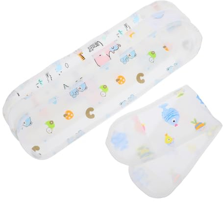 Ipetboom Ceinture Abdominale pour -né en Coton Doux et Respirant Motifs Dessin Animé, Protège le Nombril du Bébé du Froid, Enveloppe Ventrale Portable Confortable
