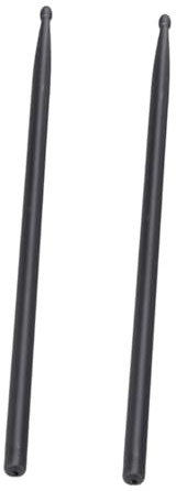 5a Drumsticks aus Kohlefaser, 1 Paar Schlagzeugstöcke Schwarz | Jazz Drumsticks für Bandgebrauch, Not Easy To Deform, Comfortable, No Burr