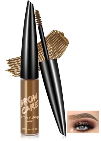 Gel de cejas rubias, resistente al agua, máscara de cejas tintadas de larga duración