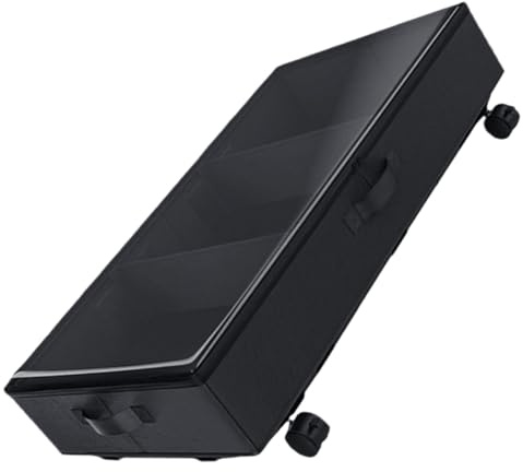 TOYANDONA Caja de Almacenamiento Tela Oxford y Abs con Ruedas para Debajo Cama Diseño de 3 Rejillas Organizador Antidespolvoreo Fácil de Limpiar para Ropa y Juguetes