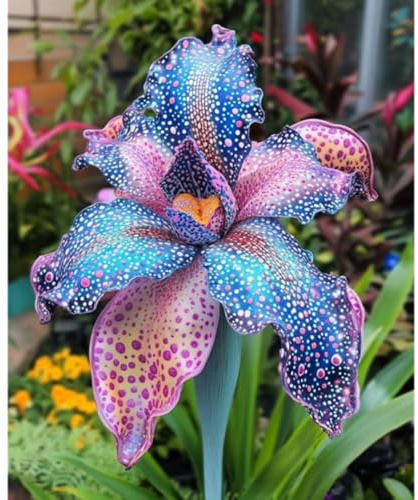 Hardy perenne,iridiscente,especie Lily Plantación de interior y exterior rara Siembra durante todo el año Crea RáPidamente Un Hermoso JardíN.-4Rizoma-J