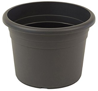 greemotion Pflanzkübel Fiona, UV-Beständiger Blumentopf aus Kunststoff, Pflanzgefäß mit Bodenlöchern, Volumen ca. 96 l, ca. Ø 70 x H 49,5 cm