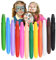 URAQT Pinturas Cara para Niños, 12 Colores Seguridad No Tóxica Pintacaras Infantil, Pintura Corporal y Facial para Barriga Embarazada, Pinturas Maquillaje Halloween Festival Fiesta Cosplay adulto niño