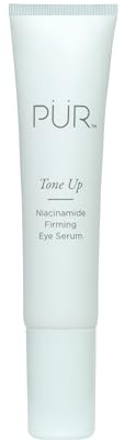 Pur Cosmetics - Suero reafirmante para ojos Tone Up con niacinamida para mujer, suero de 0.4 onzas