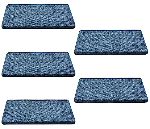 Stufenteppich Selbstklebend Sisal Erscheinungsbild Anti Rutsch, Treppenstufen Matten Eckig Einzeln, Carpet Stair Treads Mats für Hartholzböden, Stufenmatten Innen für Kinder äLtere und Hunde ( Color :