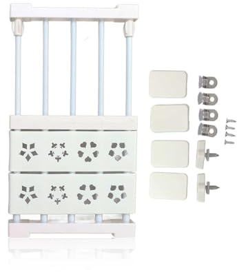 Ausziehbare Spannregalstangen für Den Kleiderschrank (kein Bohren Erforderlich), Verstellbare Lagerteiler, DIy Trennregale für Kleiderschrank/Schrank/Küche/Badezimmer(30-40CM)