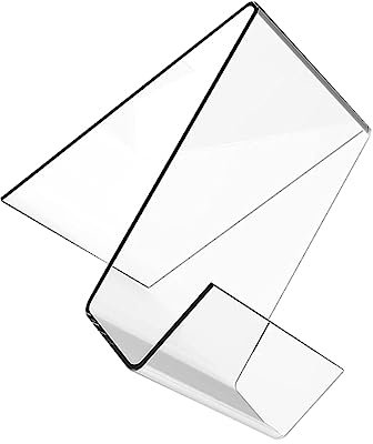 MAGICLULU 2stücke Acryl Buchständer Transparente Für Bücher Kunstwerke Und Bilder Rutschfester Tischständer Für Ansprechende Displays Im Wohn Und Arbeitsbereich