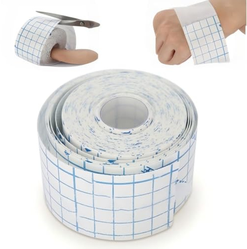 ANKROYU Medizinisches Klebeband Atmungsaktives aus Vliesstoff, Fixierpflaster Bandag Für Oberschenkel Rücken Schulter, Selbstklebender Wundverband Für Die Nachsorge(10cm×10m)