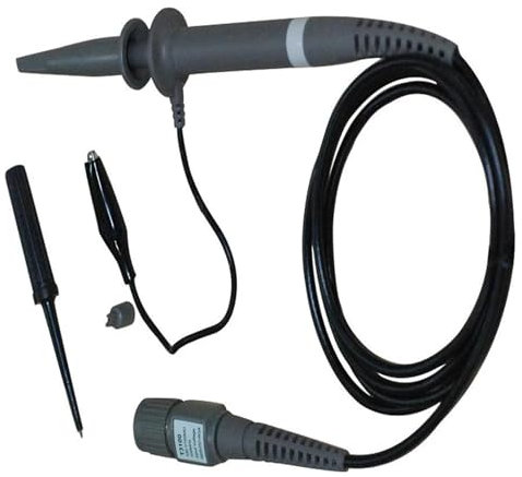JUUTQA Sonda for oscilloscopio Digitale T3100 X1 X100 100Mhz Sonde di Prova for osciloscopio ad Alta Tensione Accessori
