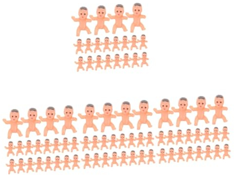 ifundom 80stücke Teiliges Mini Spielzeug Figuren Dekoration Für Shower Und Kuchen Aus Sicherem Kunststoff Für DIY Dekoration Und Mini-häuser