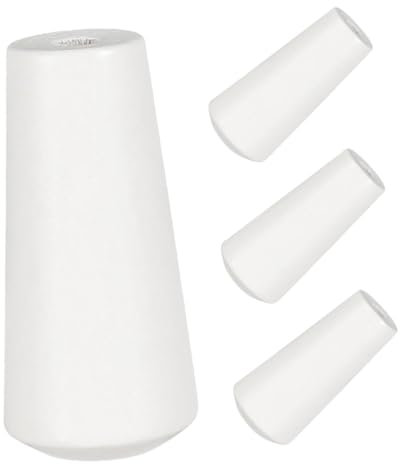 Generisch 4 Stück Bambus Vorhang Zubehör Vorhänge Jalousien Ersatzteile Fenster Rollo Zugschnur Ende Vorhang Anhänger Jalousie Kordel Knöpfe Zugenden Fenstervorhang Bastelarbeiten