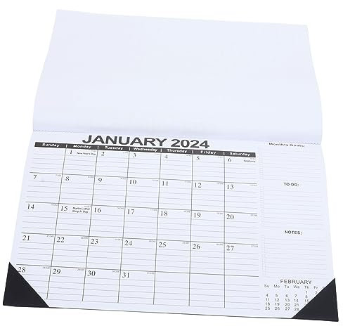 Operitacx 1stück Kreativer Wandkalender Für Büro Und Zuhause Aufhängbarer Monatskalender Für Notizen Und Planung Design Für