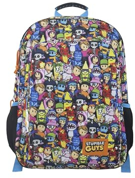 CYP BRAND - Stumble Guys, sac à dos, adaptable à un trolley, multicolore, produit officiel