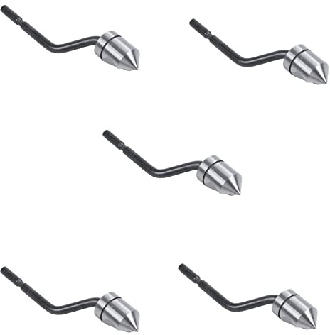 GNURBDILFO BC1041 - Herramienta de desbarbado con manivela de 10,4 mm de diámetro para metal y plástico, 5 unidades