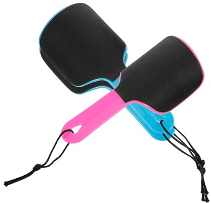 Healvian 3 piezas Limas para Pies Curvas U Forma Doble Cara Exfoliantes Ablandador Durezas Elimina Piel Muerta Cuidado Pedicura Hombres Mujeres