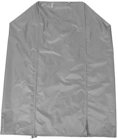 DIYEAH Funda para Rejilla de Pan de Tela Oxford 420d Resistente al Polvo con Cremallera, Tamaño Grande 59x72x163 Cm, Cubierta Protectora para Estantes y Bandejas de Panadería, Adecuado