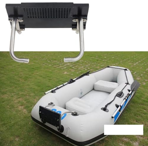 Toyvian Motorhalterung für Aufblasbares Boot und Kajak Langlebiger Außenborder Halter aus Robustem Material Einfach zu Montieren Horizontalen oder Vertikalen Flächen Leichter Halter