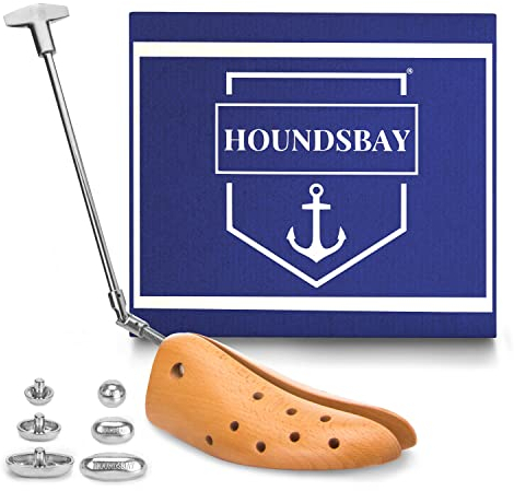 HOUNDSBAY Boxer Heavy-Duty Professional Boot Stretcher | Loosen Hiking Boots & Work Boots (MXL UK13.5-16/EU47-49)
