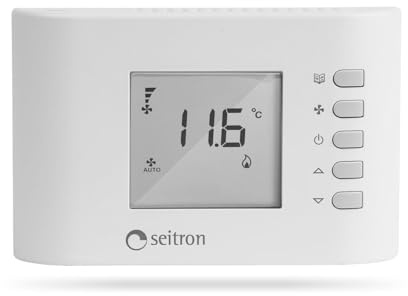Seitron Termostato Valvola Convertibile Ttori Fan Coil TFZ01 M