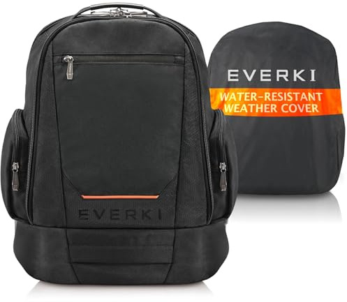EVERKI Default_no_Selection_Value Contempro laptopryggsäck, svart, L