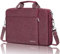 Ferkurn Laptop Bag Case for Women Men, Messenger Briefcase Computer Bag with Shoulder Compatible with Macbook Pro/Air, XPS Latitude, HP Pavilion, ASUS, Acer, Samsung, Red, 17 17.3 Inch