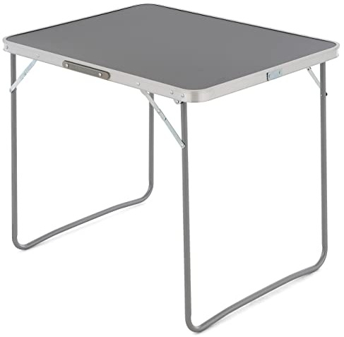 SONLEX Klapptisch mit Tragegriff 80x60x70 cm leicht grau