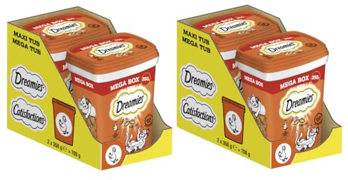 DREAMIES Mega Box mit Huhn 2X 2 x 350g