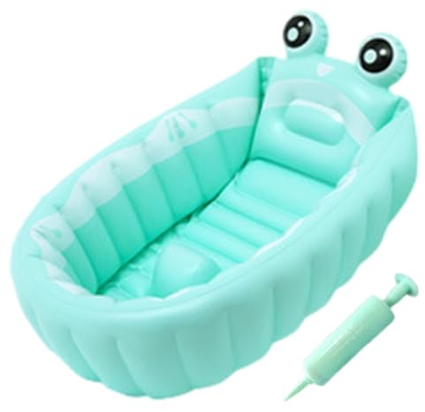 Baignoire gonflable pour enfant, antidérapante, avec pompe à air, portable, pour la maison et les déplacements