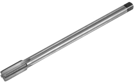QUARKZMAN Metrisches Gewindebohrer M14 x 1 H2 200mm Extra langer gerader Flöten-Gewindeschneidemaschine Gewindebohrer Gewindeschneidwerkzeug