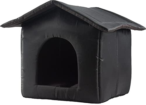 Outdoor Katzenhaus Wetterfest Outdoor Katzenbett Verdicktes Wetterfestes Outdoor Katzenzelt Haustier Outdoor Haus Hundehaus Tragbare Faltbare Winter Haustier Unterschlupf Für FeralCats Outdoor