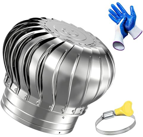 Ventilador de techo, rejillas de ventilación para turbinas eólicas, ventilador de turbina, ventilador de techo, rejillas de ventilación para turbinas eólicas, rejilla de ventilación de acero inox