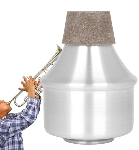 Trumpet Practice Mute Aluminum Alloy, Lightweight, Replacement Parts | Trumpet Mute for Musical Instruments Accessories
