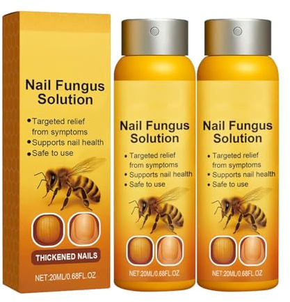 Fungal Nail Treatment Spray, Nail Fungus Treatment For Toenail Anti-Fungal Spray Extra Strength, Nail Repair Treatment Strengthener for Weak Damaged Nail, Natural Ingredients Effective Nails Care (2)