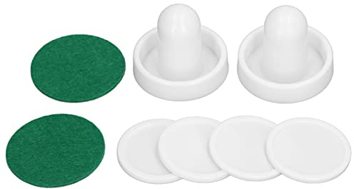 petjoyful 8 pezzi 60mm Air Hockey Pusher Accessori Alta resistenza agli urti Accessori per hockey su tavolo di lunga durata (Tipo A)
