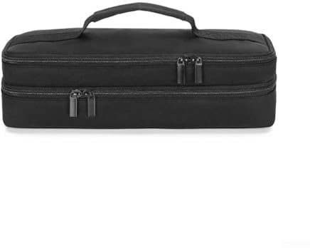 Jonikuper Bolsa de almacenamiento de impresora portátil de doble capa, funda de transporte plegable para accesorios y protección de impresora compacta, compatible con modelos Phomemo