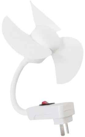 Ventilatore a presa con adattatore di rete, set di raffreddamento elettrico con adattatore per presa, ventilatore flessibile a collo di , per casa, ufficio, cucina, bagno, stanza degli studenti