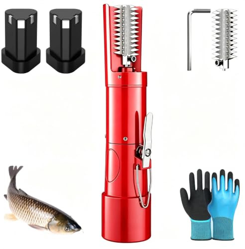 Escamador De Pescado Eléctrico 700Rpm Raspador De Escamas De Pescado